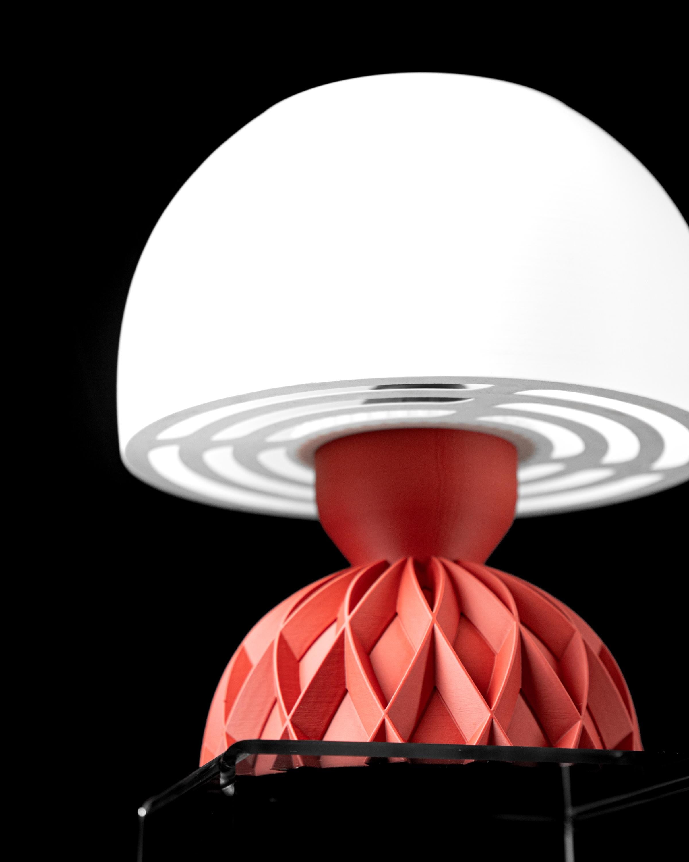 ARKAN Lamp – Geometric 3D Printed Table Light, Minimalist Ambient Decor (etsy image id: 7865023936)