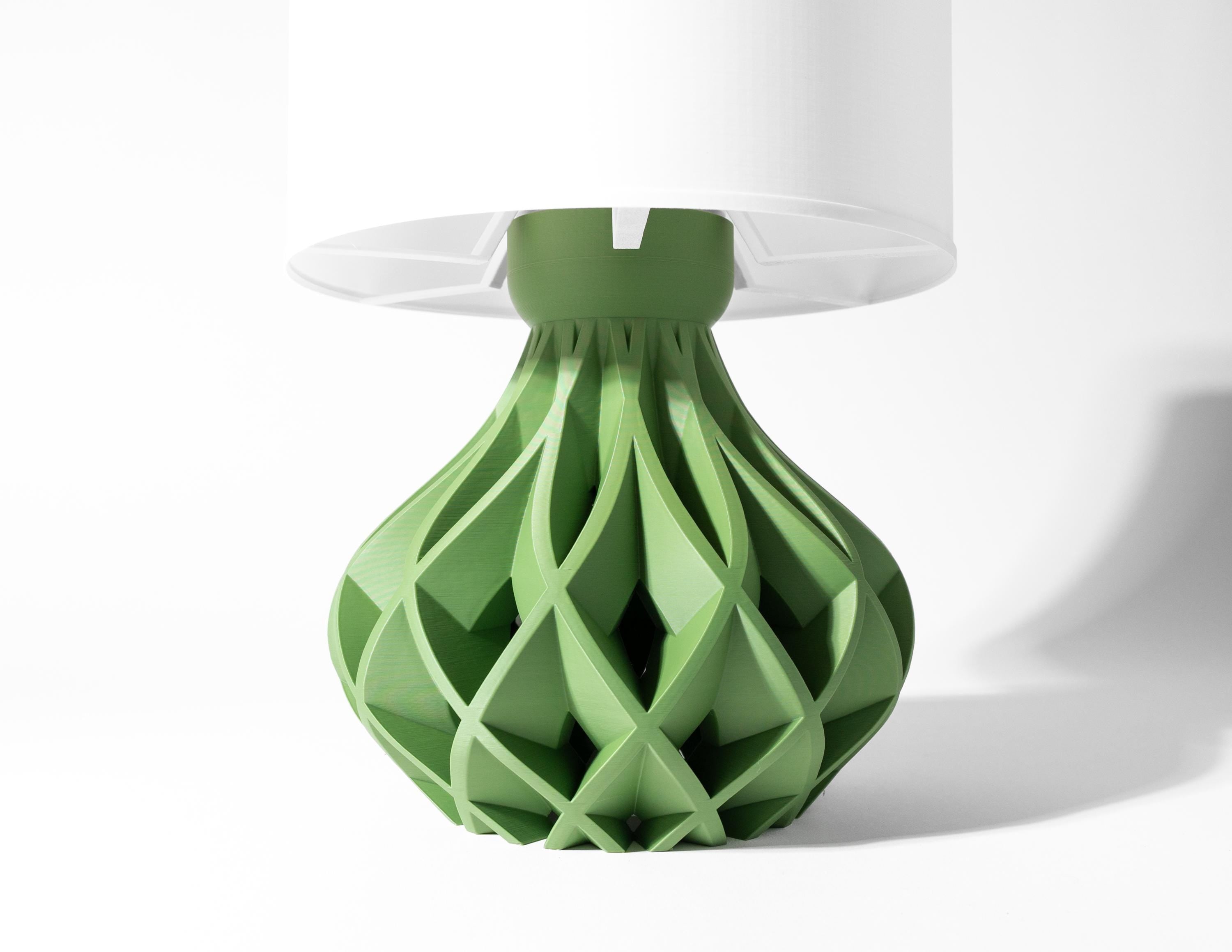 AVIO Lamp – 3D Printed Sculptural Table Light, Modern Bedside Decor (etsy image id: 7865040360)