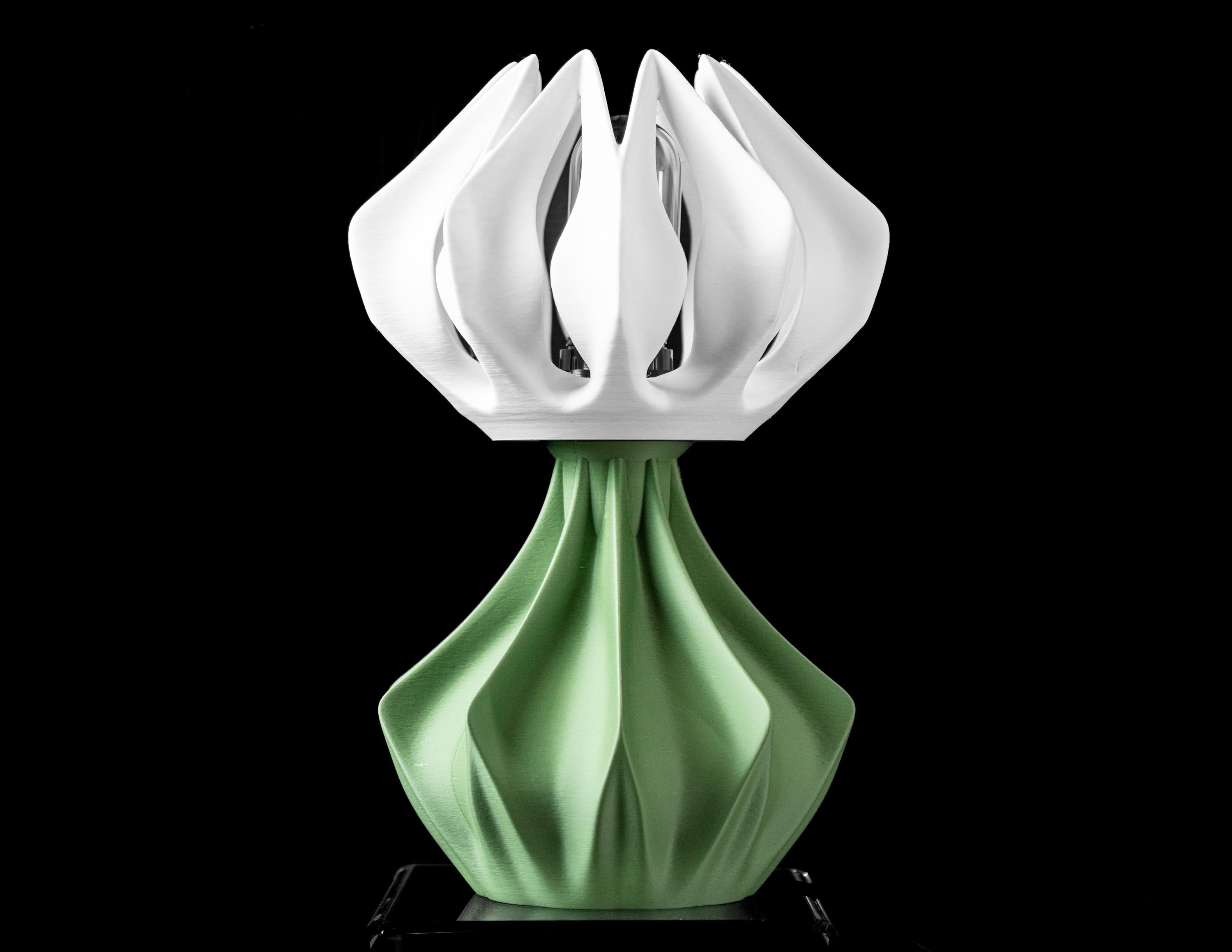 BLOOM Lamp – Flower Inspired 3D Printed Table Light, Modern Floral Bedside Decor (etsy image id: 7865050070)