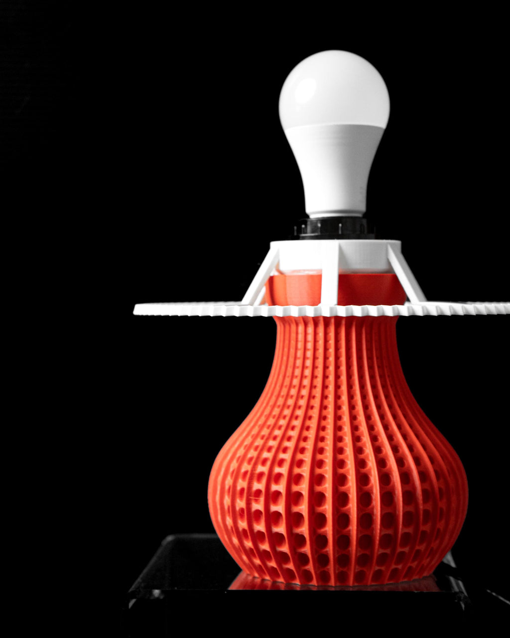 DROPS Organic Sculptural Lamp – 3D Printed Ambient Light, Modern Home Decor (etsy image id: 7865067286)