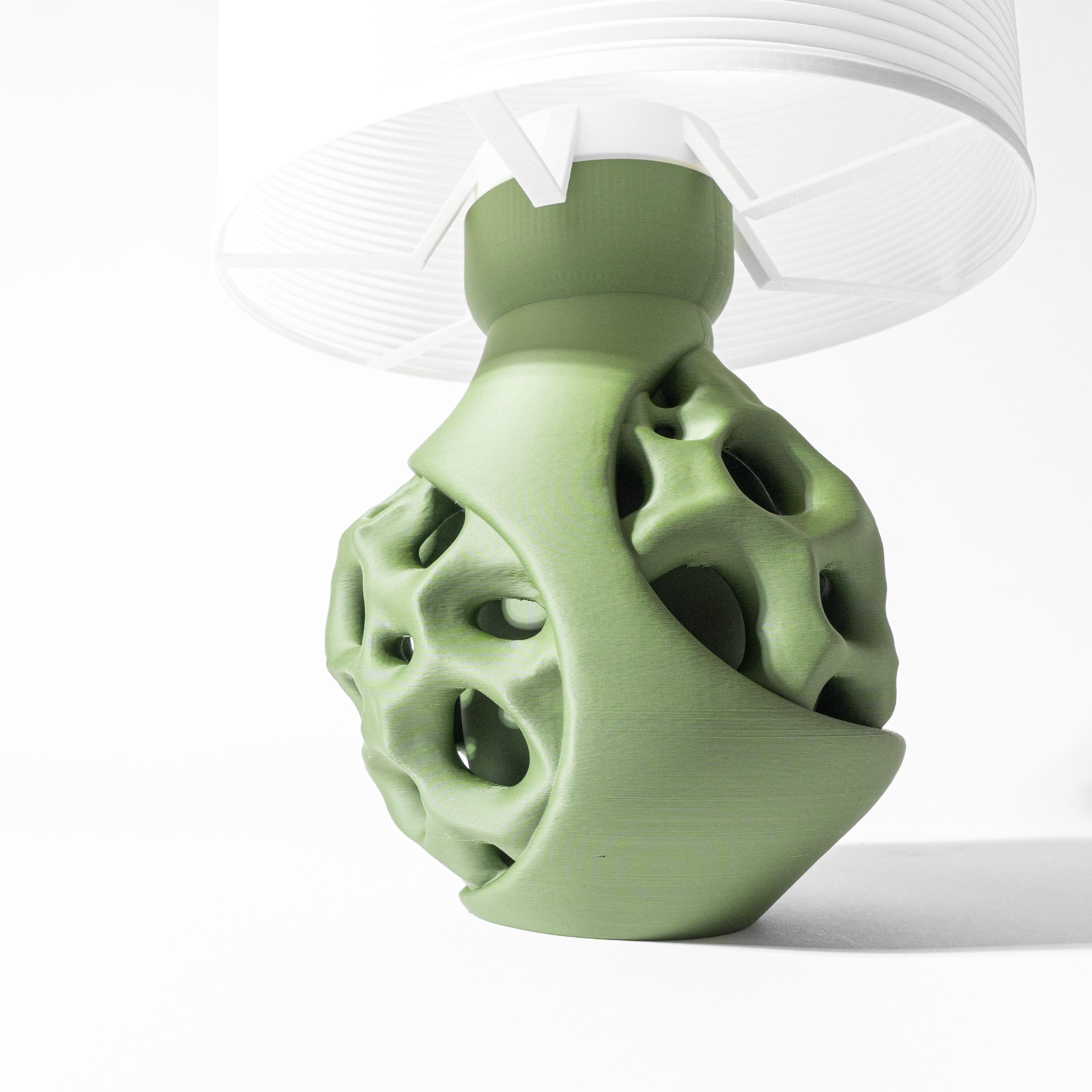 NEOR Sculptural Lamp – Biomorphic Sphere, Sage Green Organic Designer Light (etsy image id: 7865171296)