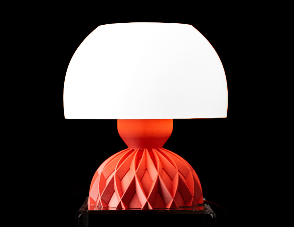 ARKAN Lamp – Geometric 3D Printed Table Light, Minimalist Ambient Decor (etsy image id: 7912975931)