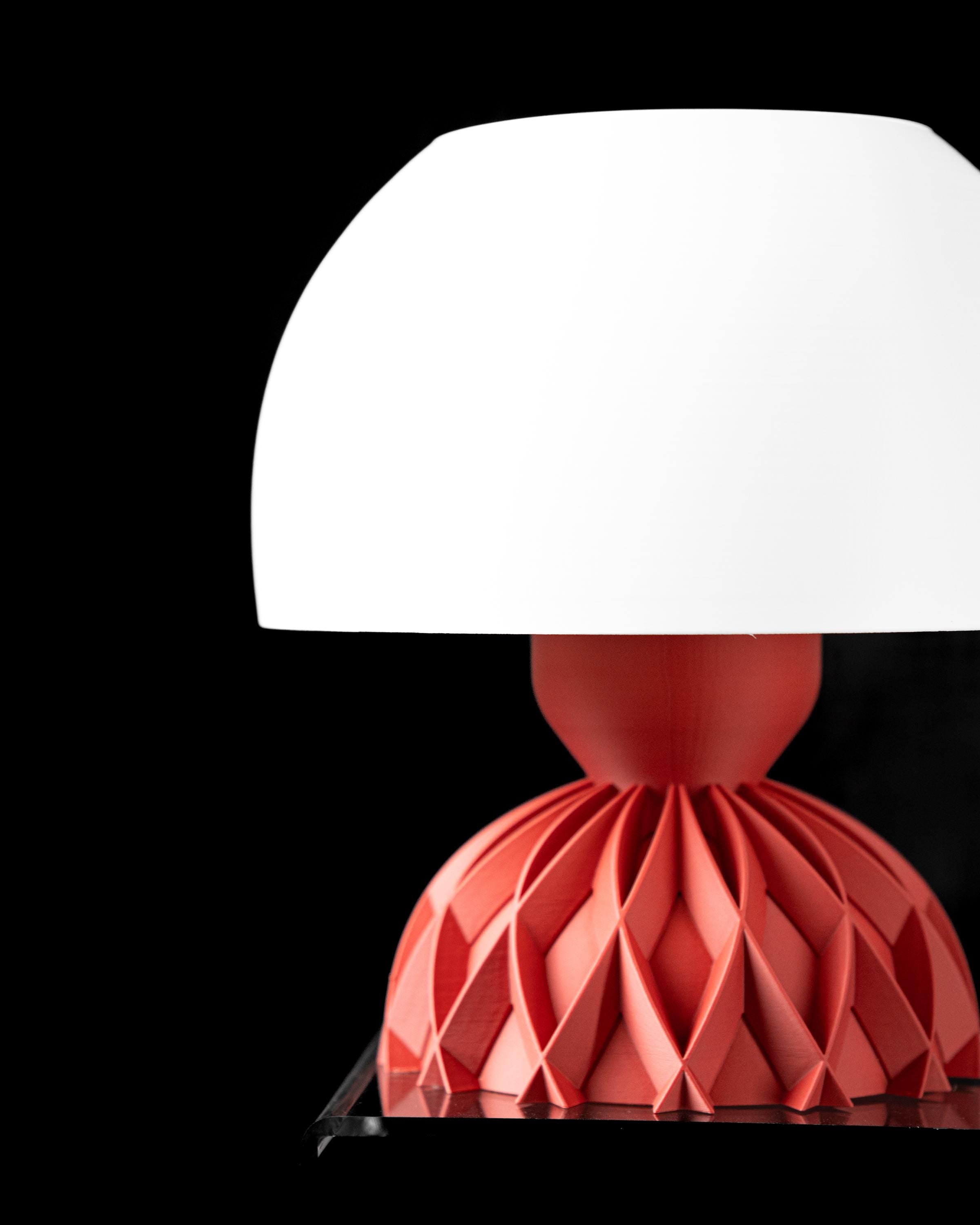 ARKAN Lamp – Geometric 3D Printed Table Light, Minimalist Ambient Decor (etsy image id: 7912976003)