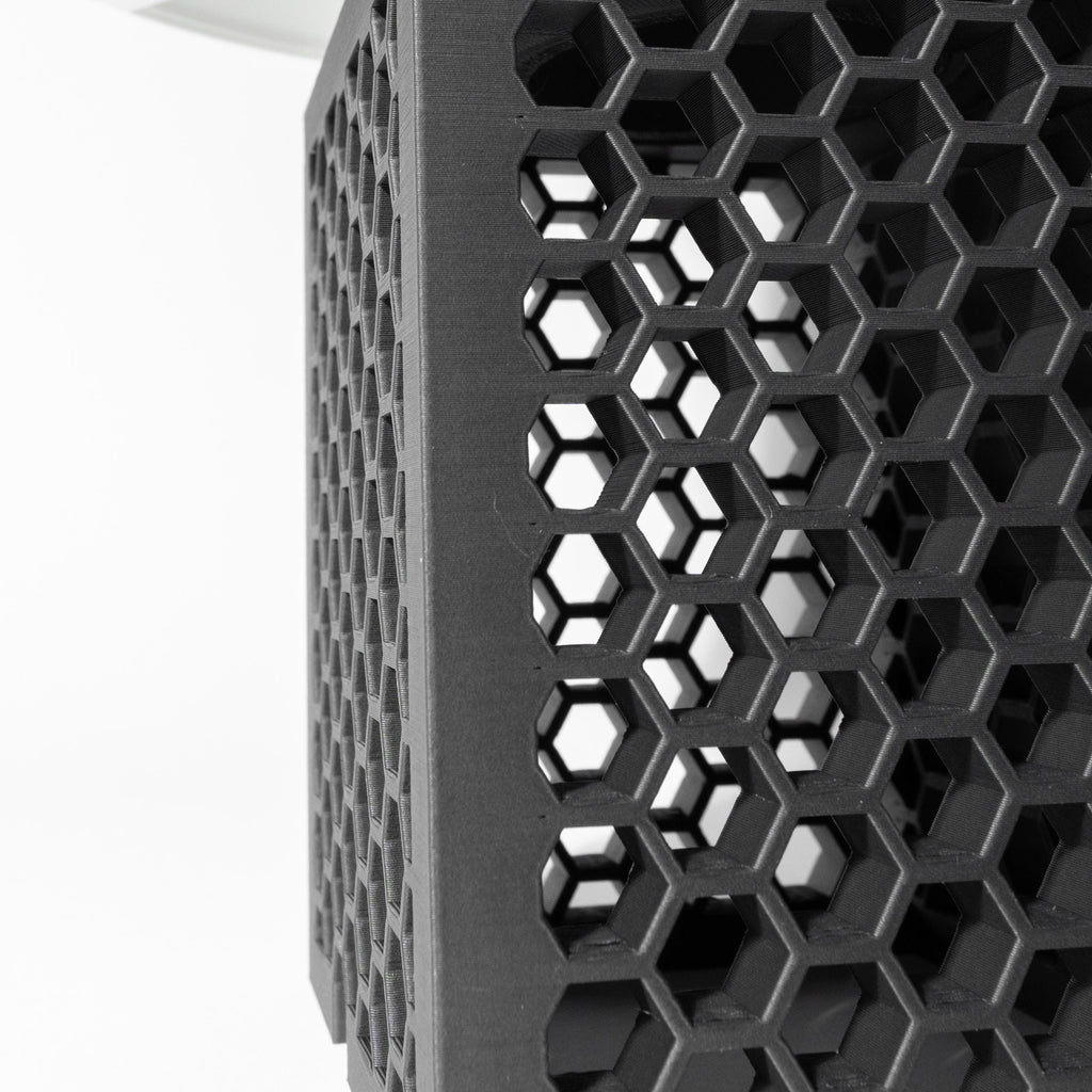 ARO Lamp – Honeycomb 3D Printed Industrial Bedside Light, Ambient Decor __etsy:7912984063