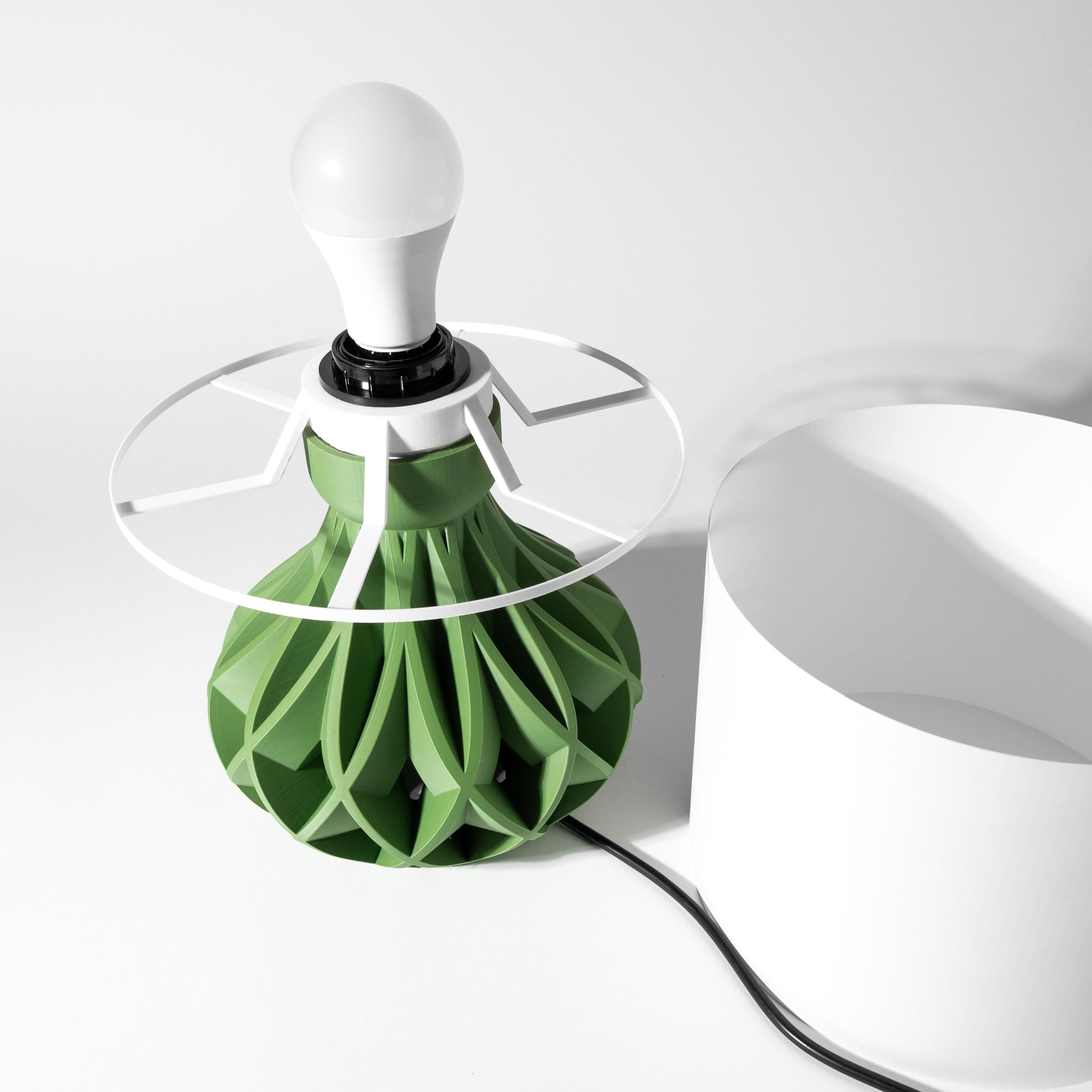 AVIO Lamp – 3D Printed Sculptural Table Light, Modern Bedside Decor (etsy image id: 7912992555)