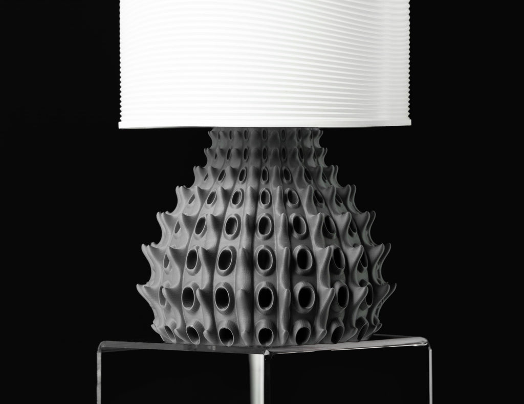 BARNACLE Lamp – Organic Sculptural 3D Printed Designer Light, Textured Home Decor Lighting (etsy image id: 7912998811)
