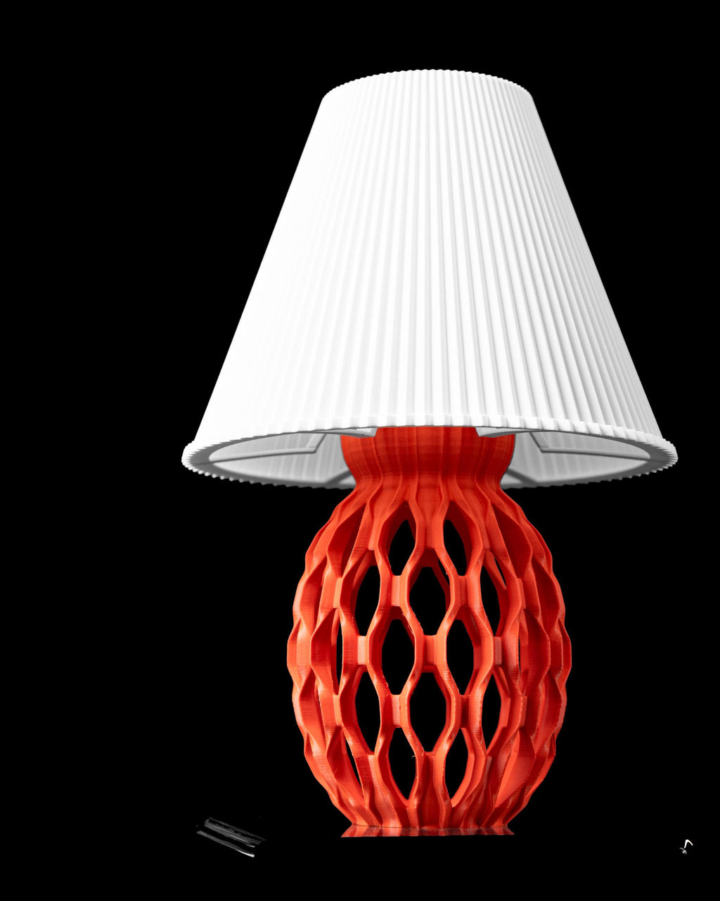 CHAIN Lamp – Geometric 3D Printed Table Light, Minimalist Bedside Decor (etsy image id: 7913007559)