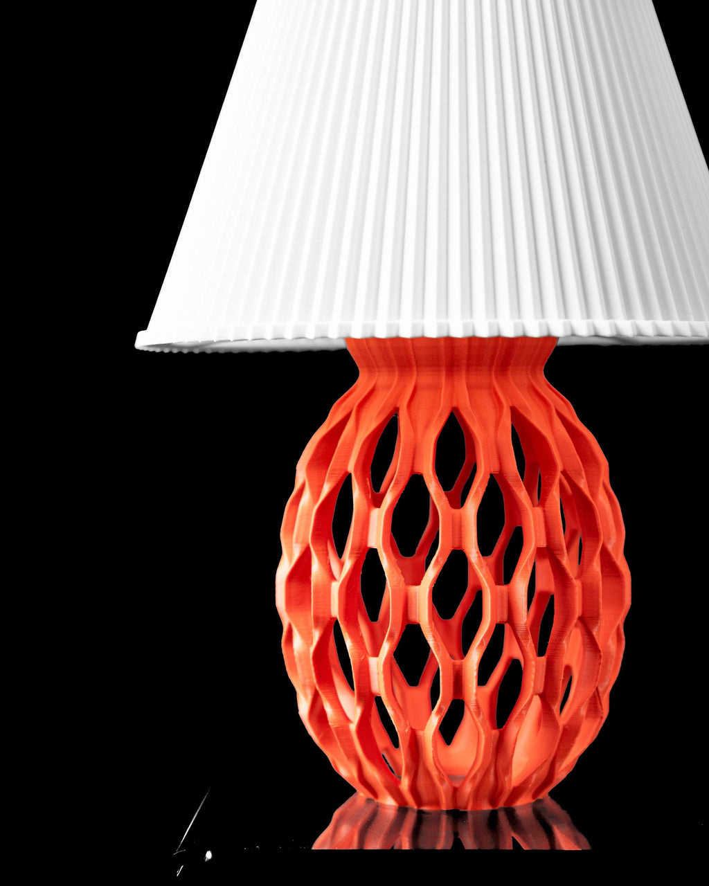 CHAIN Lamp – Geometric 3D Printed Table Light, Minimalist Bedside Decor (etsy image id: 7913007565)